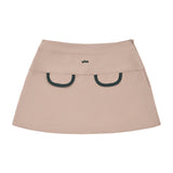 Stripe Skort 條紋裙褲-Brown