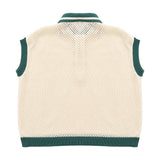 Women's Knit Wear 針織短版 POLO 衫-Beige