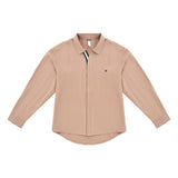 Stripe Shirt 條紋襯衫 - BROWN