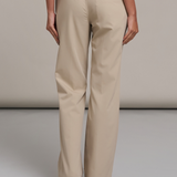 Tee Flared Pants 微喇叭長褲 - BEIGE