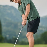Knitted Golf Shirt - Green