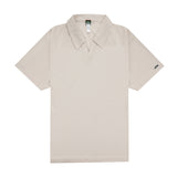 Knitted Golf Shirt - Beige