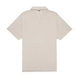 Knitted Golf Shirt - Beige
