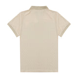 Knitted V Neck Polo 針織V領POLO衫 - BEIGE