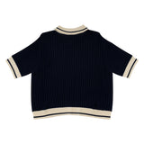 Knitted Polo 針織POLO衫 - NAVY