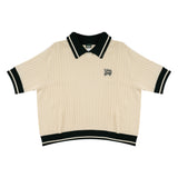 Knitted Polo 針織POLO衫 - BEIGE