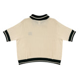 Knitted Polo 針織POLO衫 - BEIGE