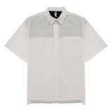 Terrace Pocket Shirt 經典剪接襯衫 - WHITE