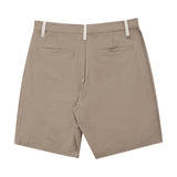 Fairway Shorts 精緻拼接短褲 - BEIGE