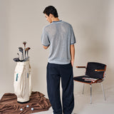 Knitted Polo 針織POLO衫 - GRAY