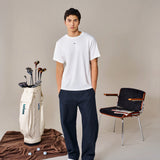 Panel Trouser 條紋長褲 - NAVY