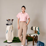Cropped Polo Shirt 短版 POLO 衫 - LIGHT PINK