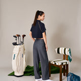 Cropped Polo Shirt 短版POLO衫 - NAVY
