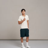 Knitted V Neck Polo 針織V領POLO衫 - BEIGE