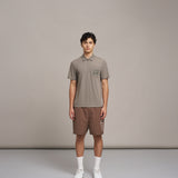 Logo Pocket Polo 字標口袋 POLO 衫 - BROWN