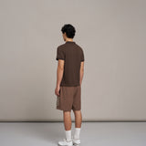 Knitted V Neck Polo 針織V領POLO衫 - BROWN