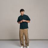 Terrace Pocket Shirt 經典剪接襯衫 - GREEN