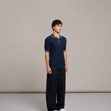 Heritage Knit Polo 針織POLO衫 - NAVY