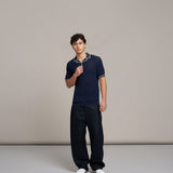 Heritage Knit Polo 針織POLO衫 - NAVY