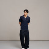 Heritage Knit Polo 針織POLO衫 - NAVY