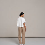 Varsity Collar Polo 經典領POLO衫 - WHITE