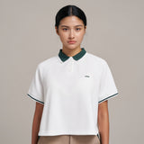 Varsity Collar Polo 經典領POLO衫 - WHITE