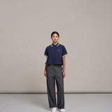 Varsity Collar Polo 經典領POLO衫 - NAVY