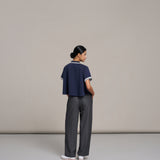 Varsity Collar Polo 經典領POLO衫 - NAVY