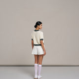 Knitted Polo 針織POLO衫 - BEIGE