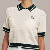 Knitted Polo 針織POLO衫 - BEIGE