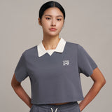 Vintage Logo Polo 經典字標 POLO 衫 - GREY