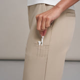 Tee Flared Pants 微喇叭長褲 - BEIGE
